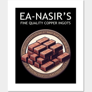 Ea Nasir's Fine Quality Copper Ingots - Bronze Age Meme - Funny History Posters and Art